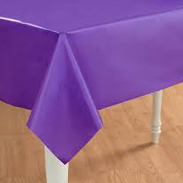 Rectangle Plastic Tablecovers